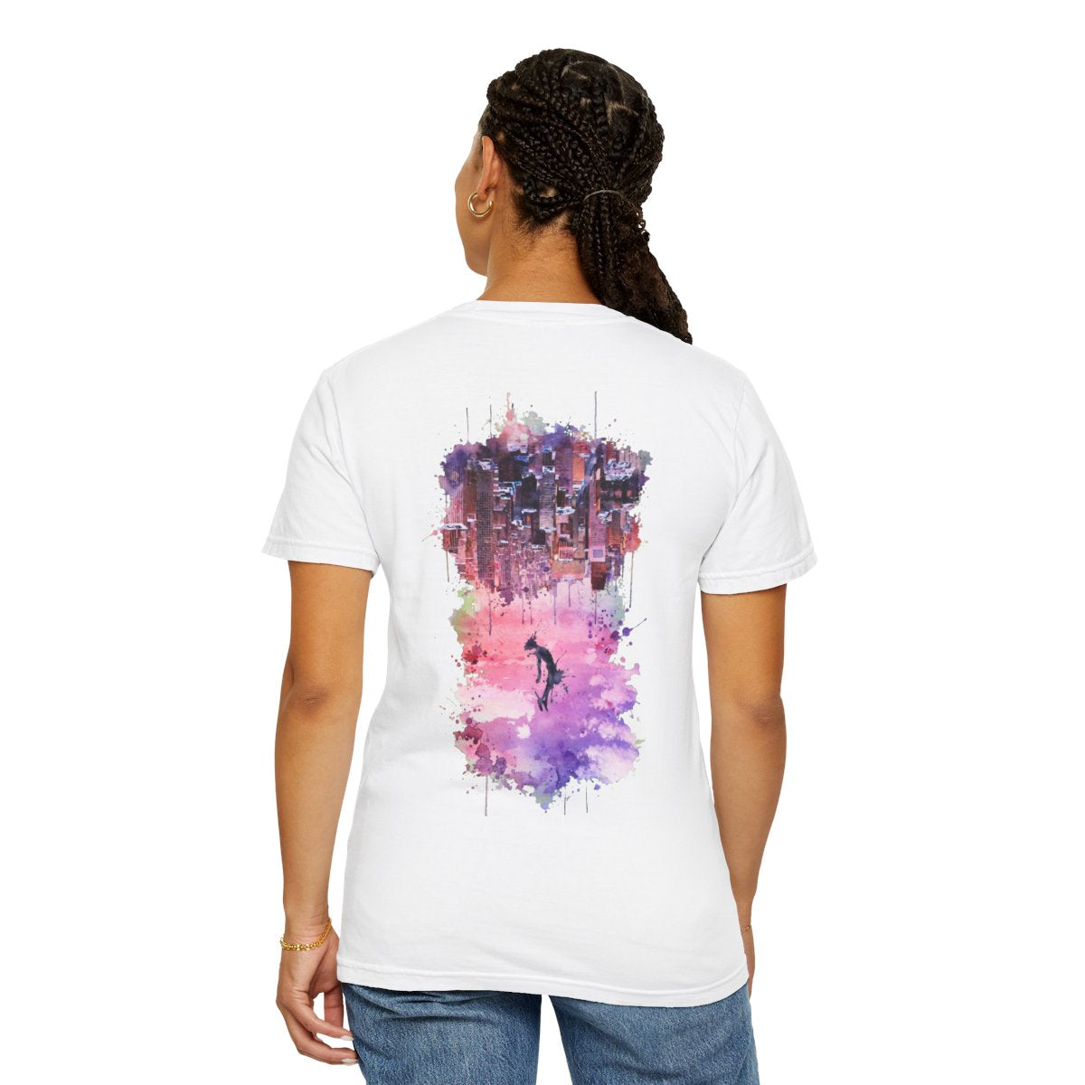 Miles Fall | Urban Falling Graphic Unisex T-Shirt