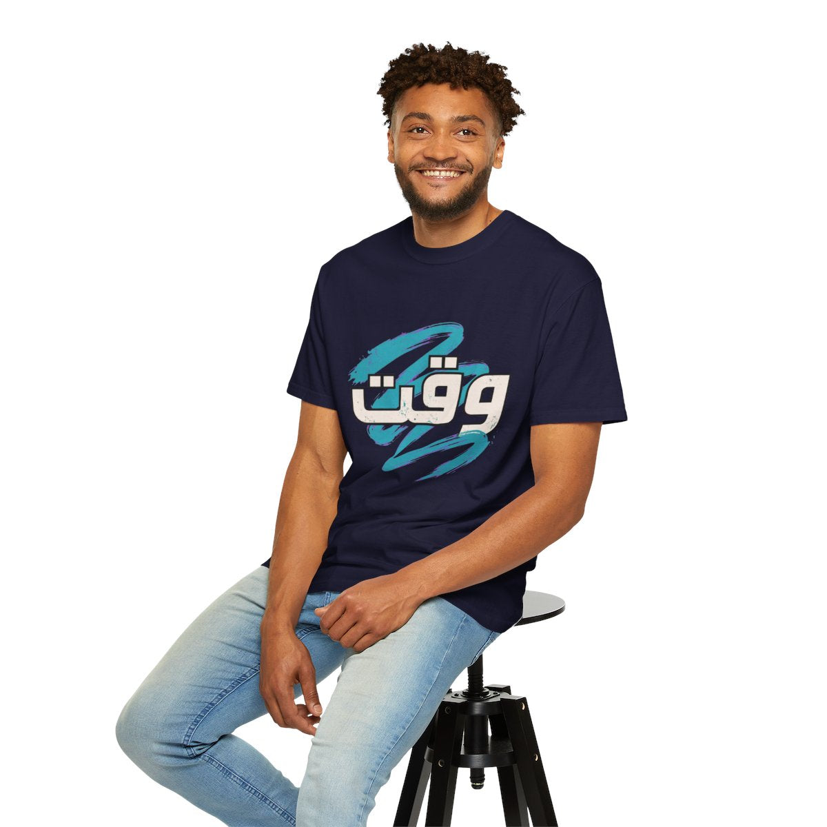 Waqt | Urdu Typography Graphic Unisex T-Shirt