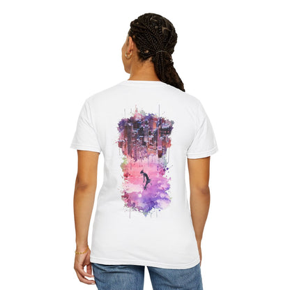 Miles Fall | Urban Falling Graphic Unisex T-Shirt