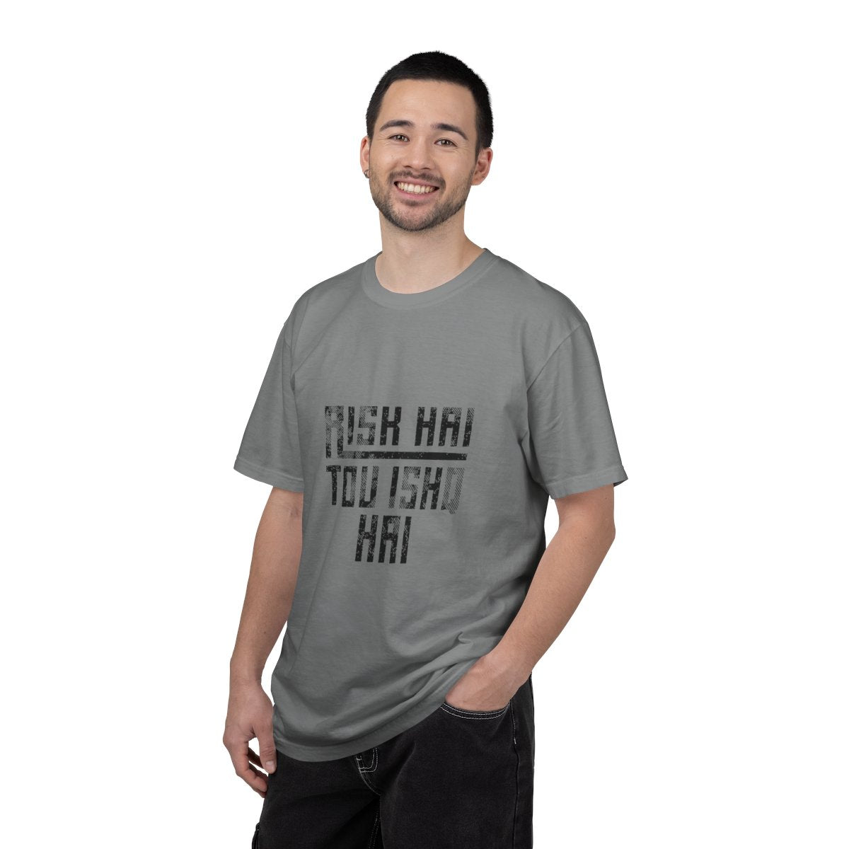 Risk Hai Toh Ishq Hai | Urdu Graphic Unisex T-Shirt